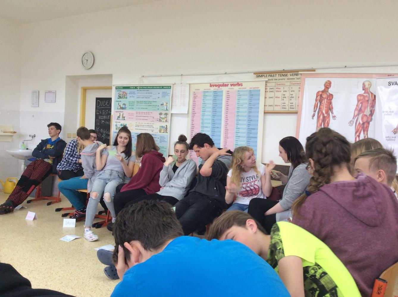 PŘÁTELSTVÍ A LÁSKA v 8. třídě - 2