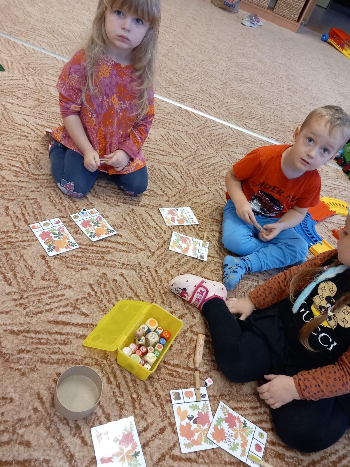 podzimní tvoření a hry u dráčků - 1