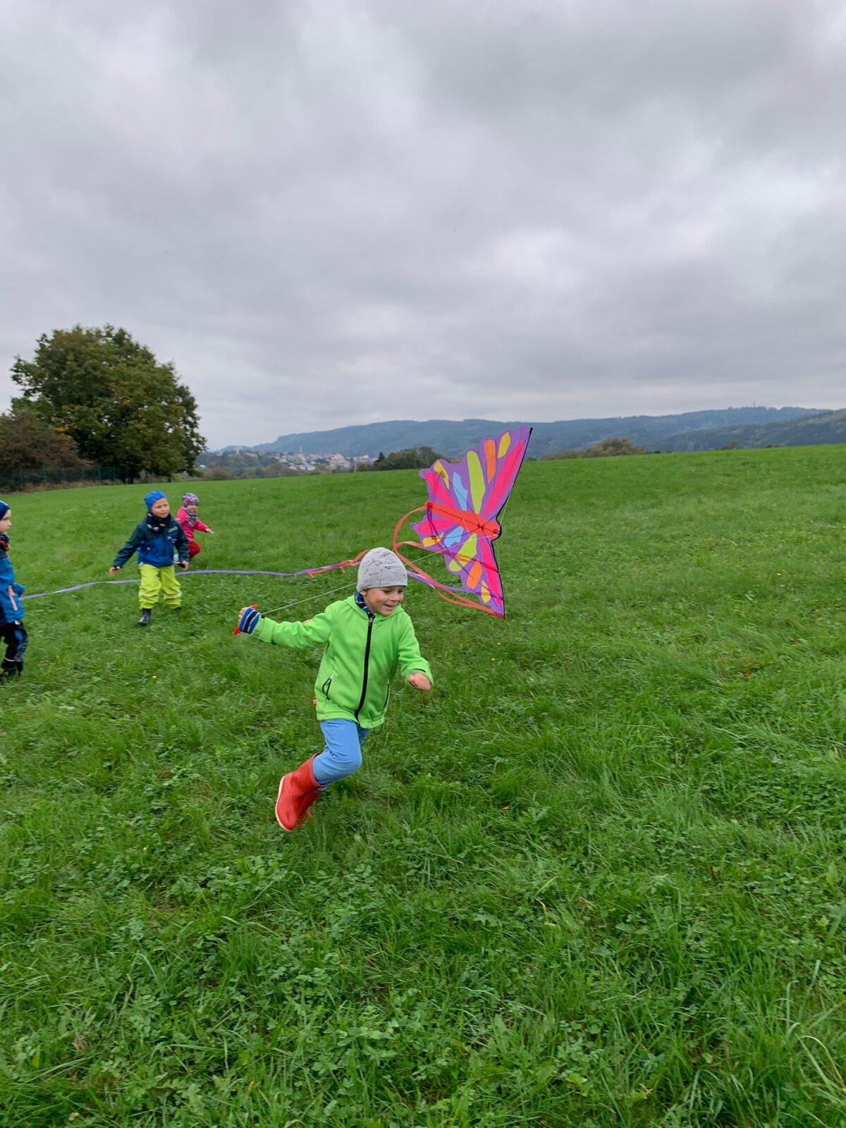 pouštění draků - 1