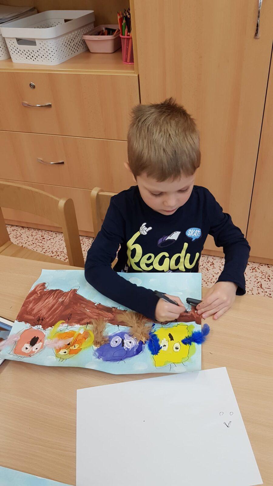 sovičky: ,,zvířata a ptáci v zimě" - 6