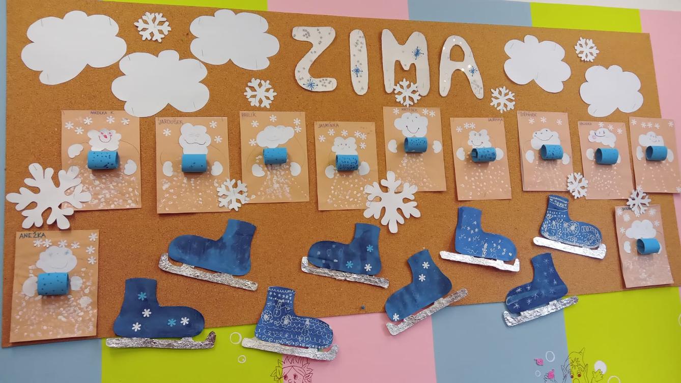 zimní tvoření- dráčci - 2