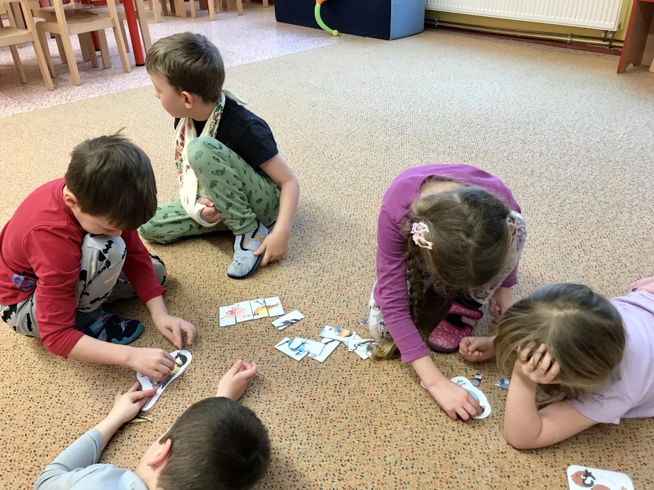 sovičky: ,,zvířata a ptáci v zimě" - 10