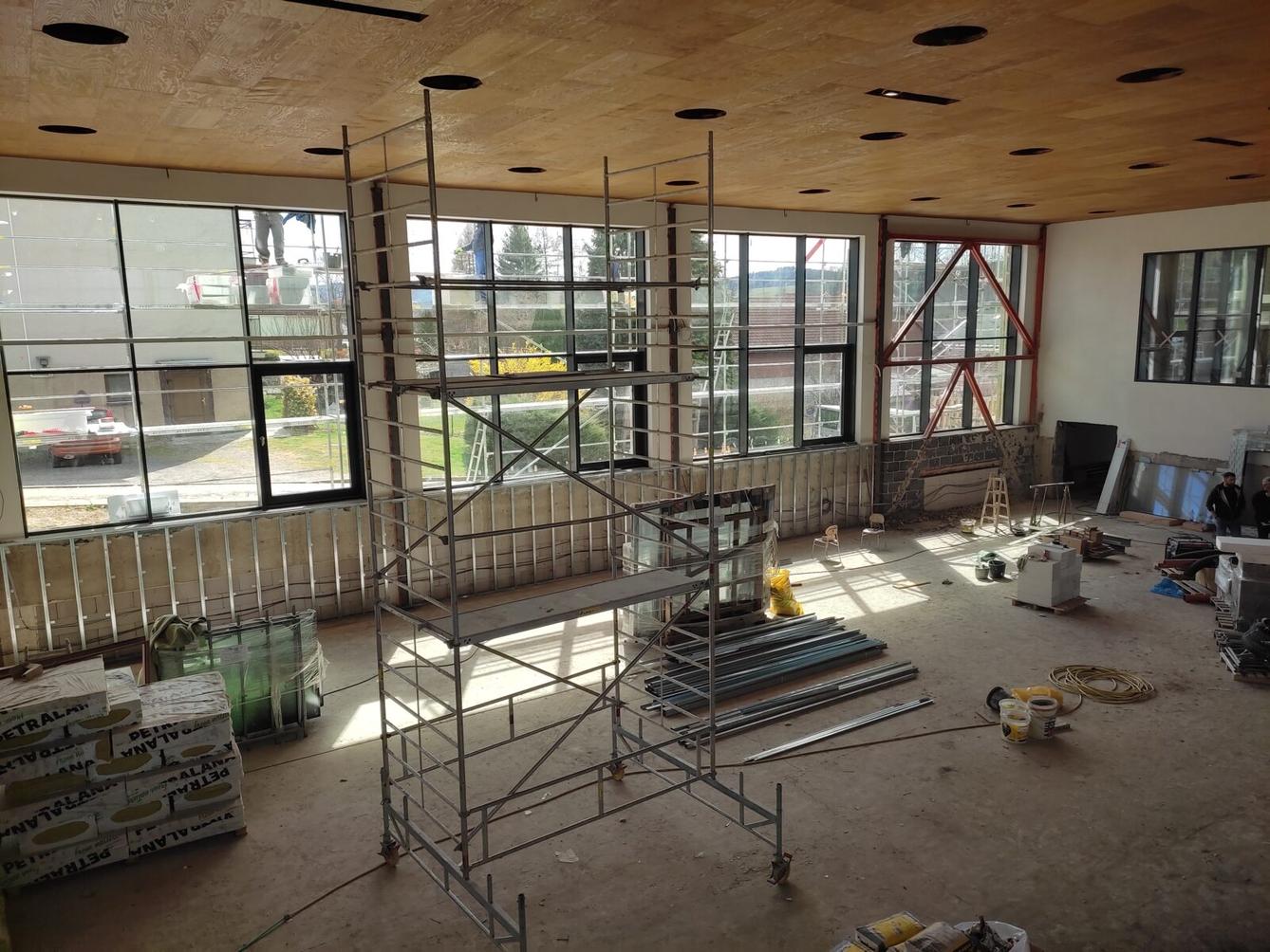 Stavební práce v tělocvičně - 7