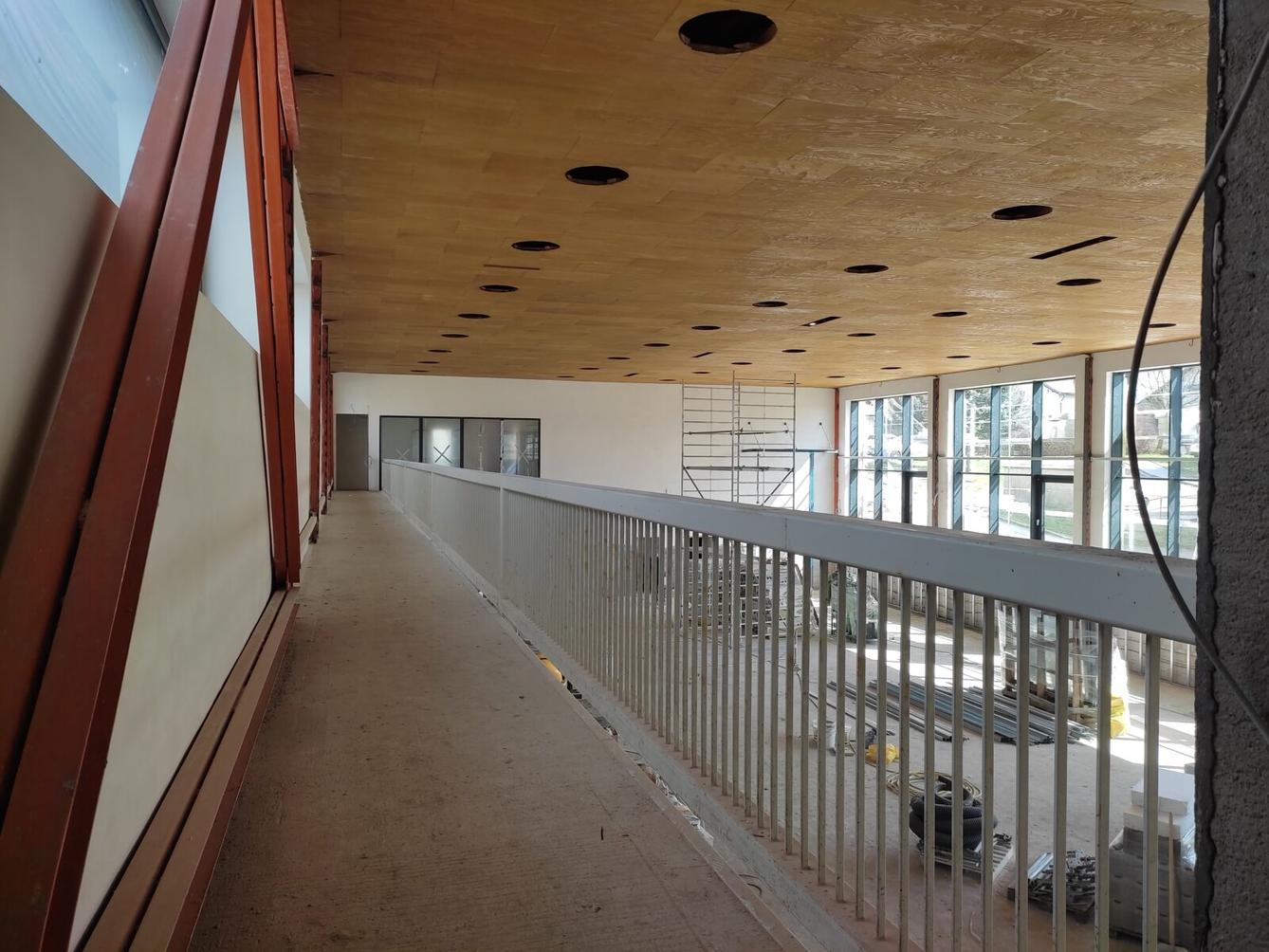 Stavební práce v tělocvičně - 9