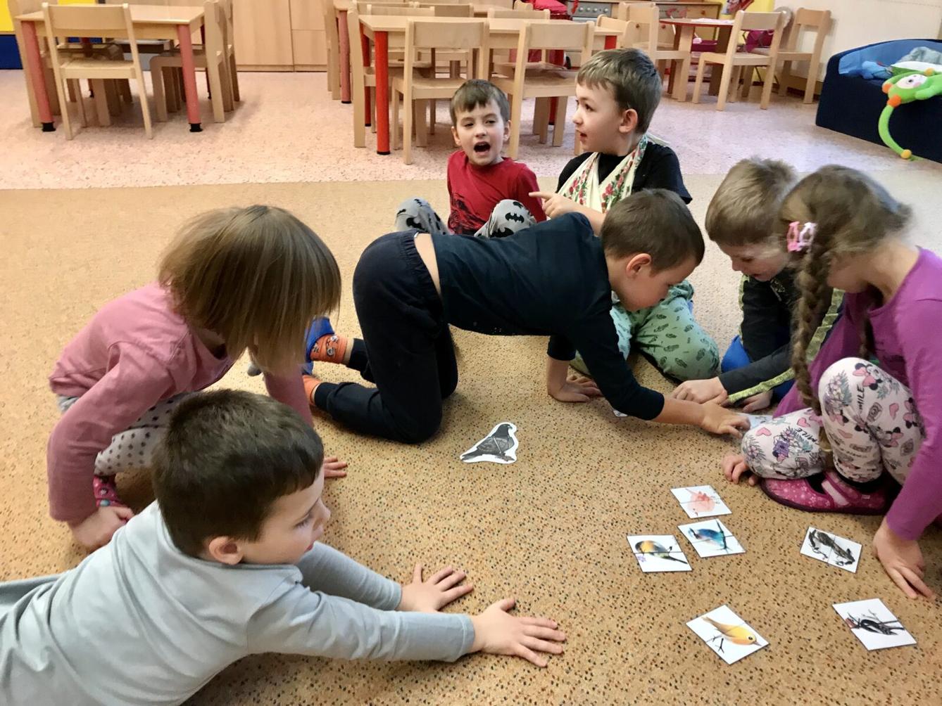 sovičky: ,,zvířata a ptáci v zimě" - 11