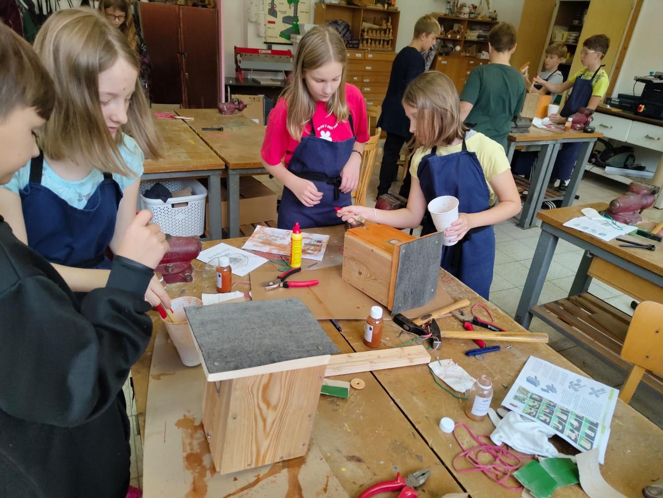 Tematická dílna Ptačí budky a krmítka - 5