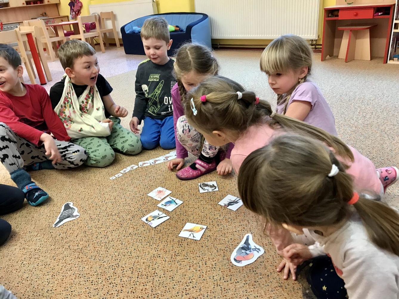 sovičky: ,,zvířata a ptáci v zimě" - 12