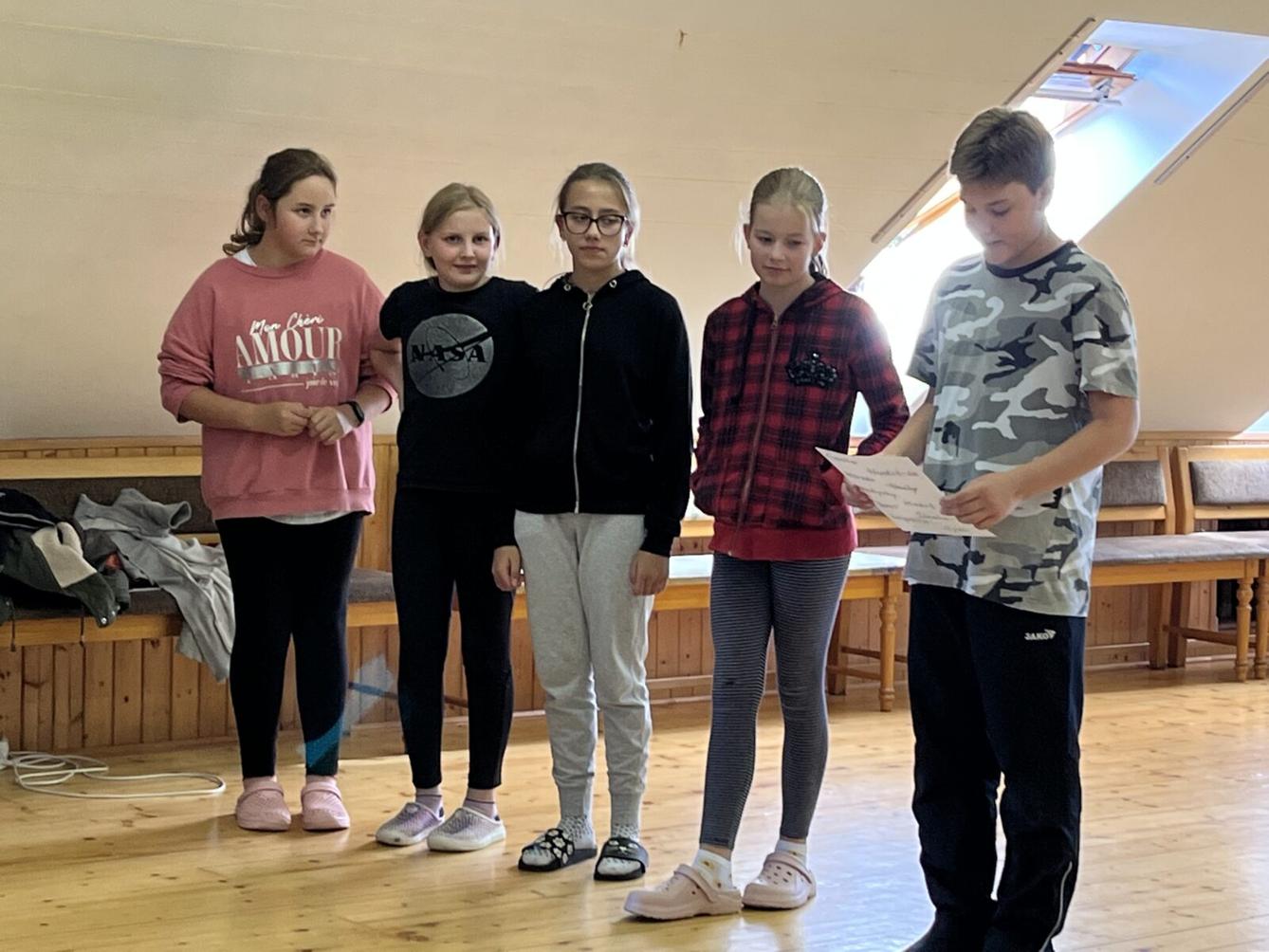 Adaptační pobyt šesťáků- den první - 5