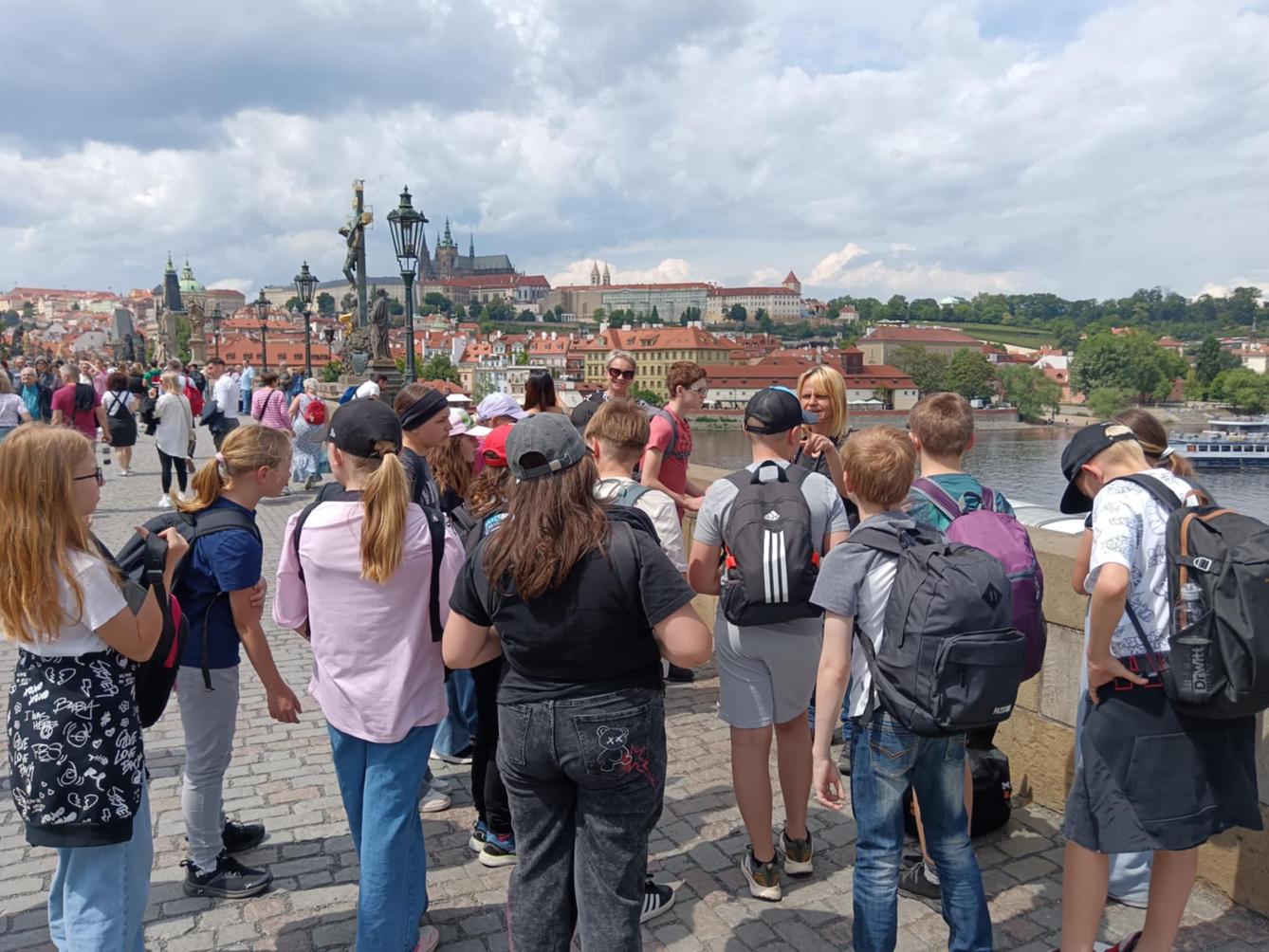 5. třída a výlet do Prahy - 5