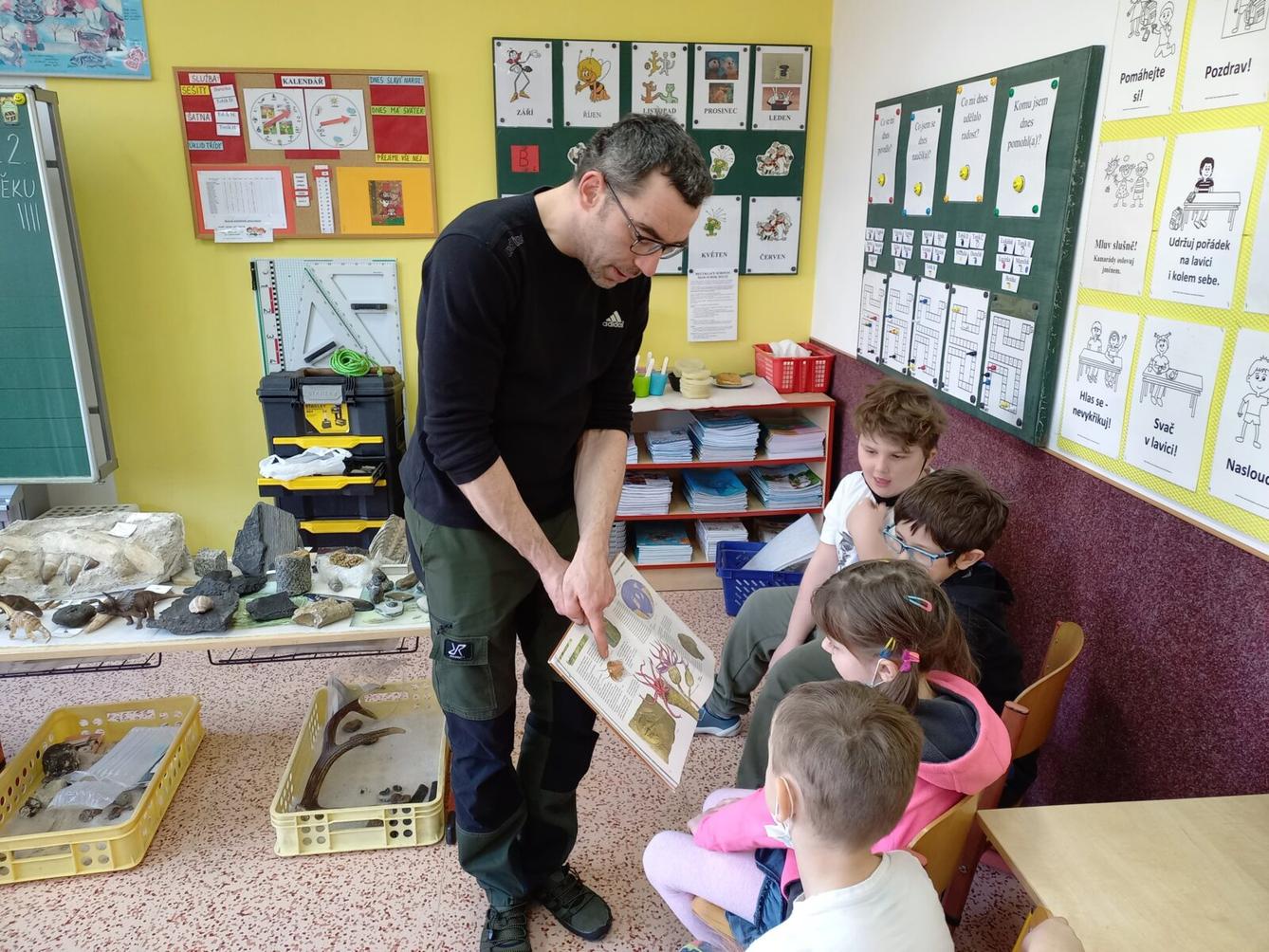 "Cesta do pravěku" v 1. třídě - 3