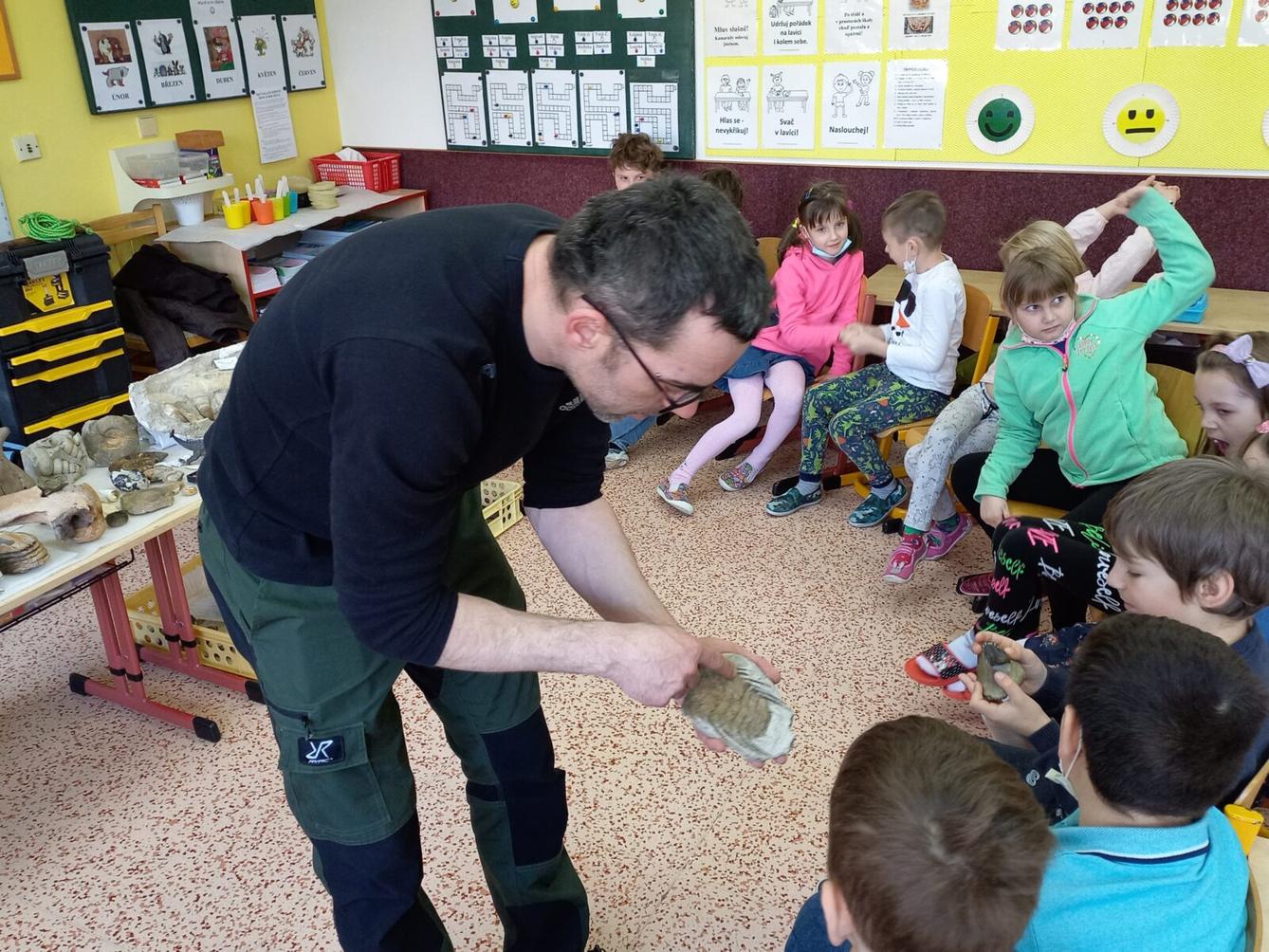 "Cesta do pravěku" v 1. třídě - 5