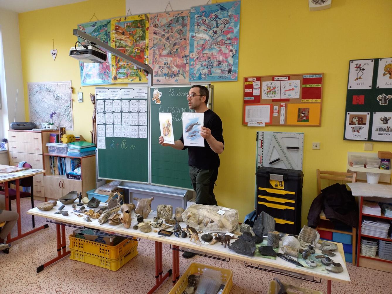 "Cesta do pravěku" v 1. třídě - 20