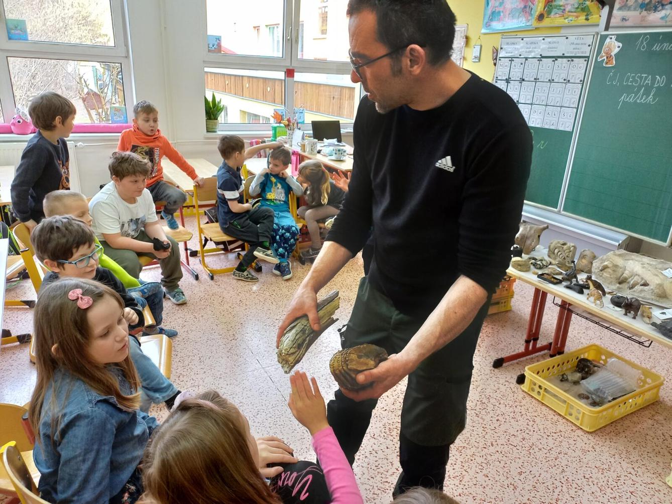 "Cesta do pravěku" v 1. třídě - 22