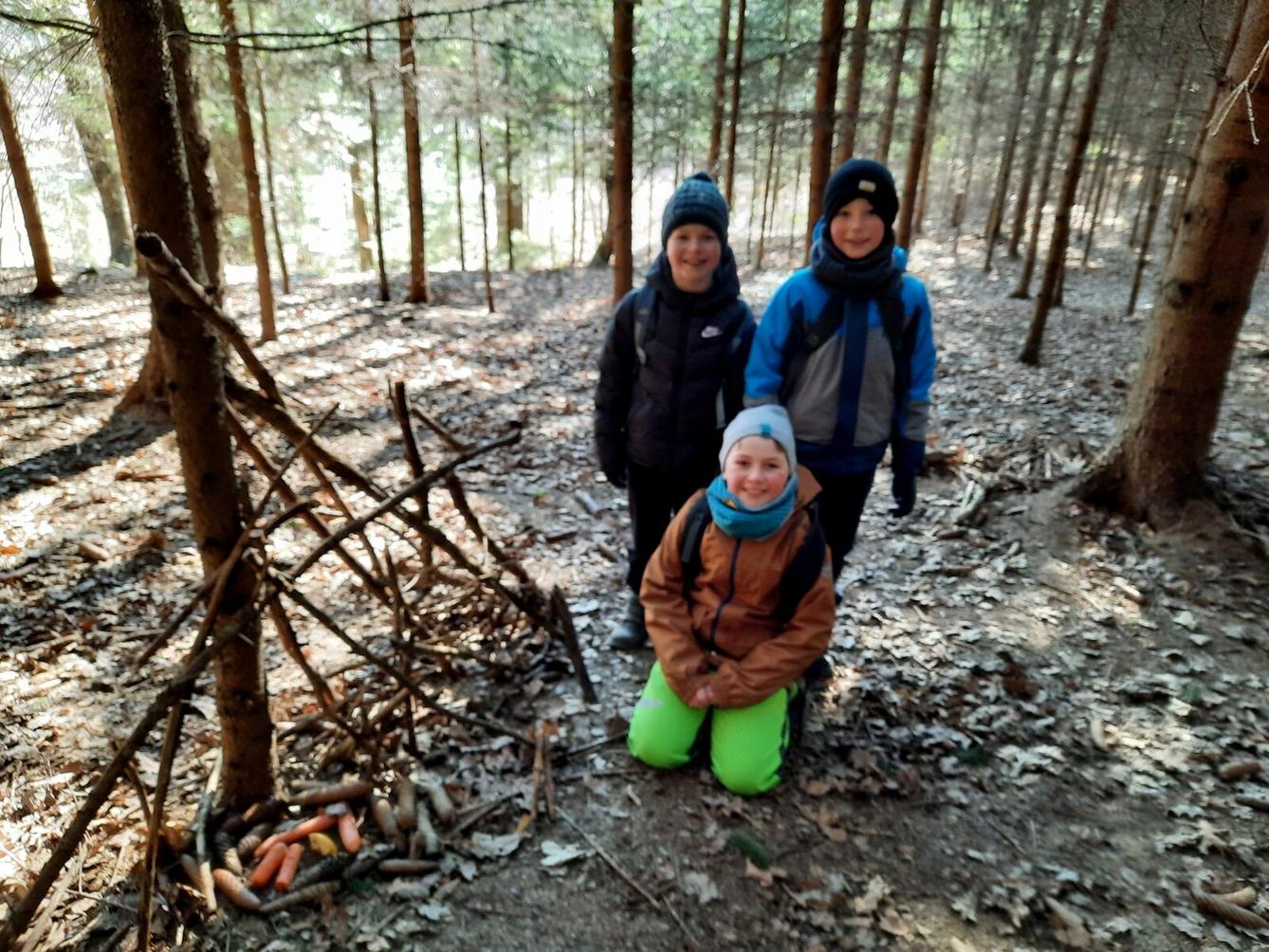 11. 3. Přírodovědná vycházka do lesa, 2. třída - 10