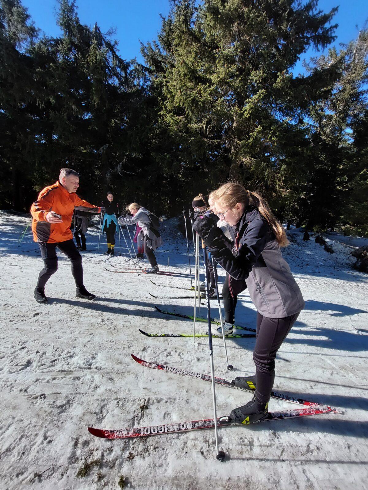 Lyžařský kurz Šerlišský mlýn - 1. den - 8