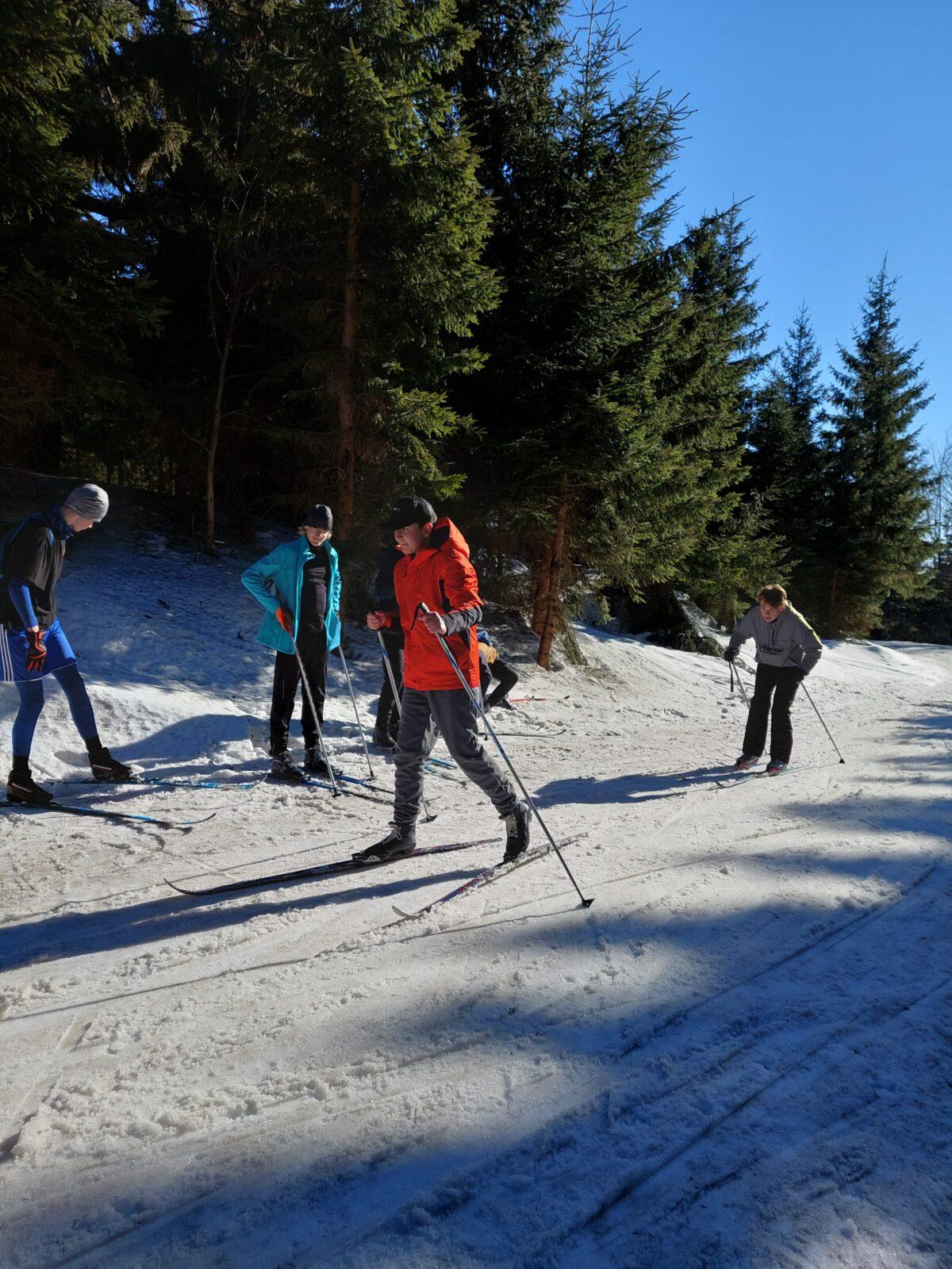Lyžařský kurz Šerlišský mlýn - 1. den - 9