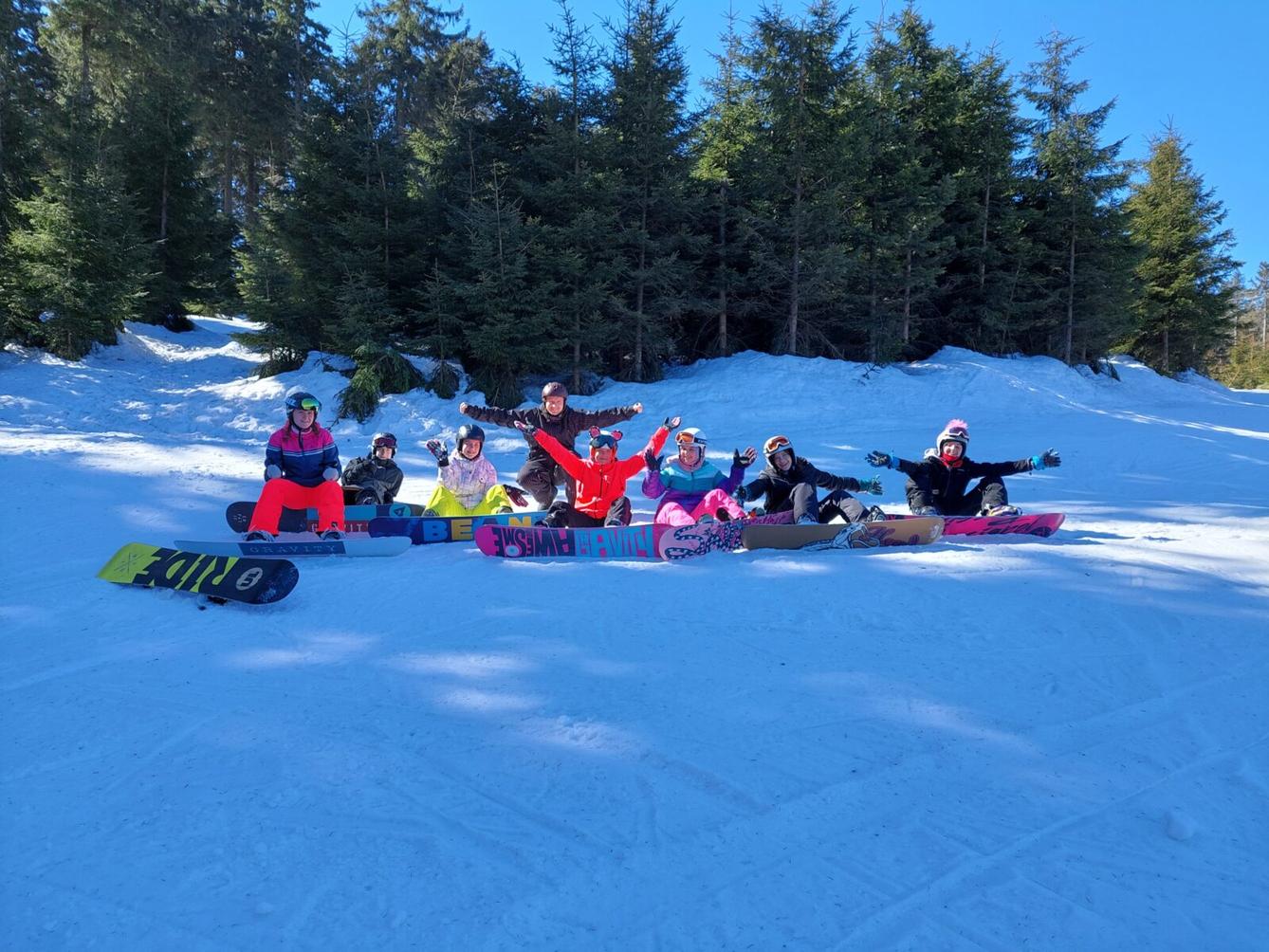 Lyžařský kurz Šerlich - 2. den - 2