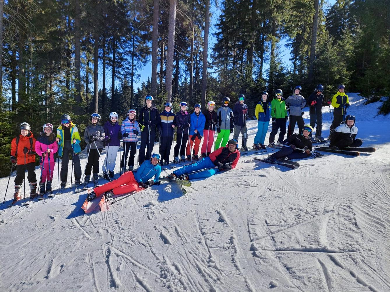 Lyžařský kurz Šerlich - 2. den - 3