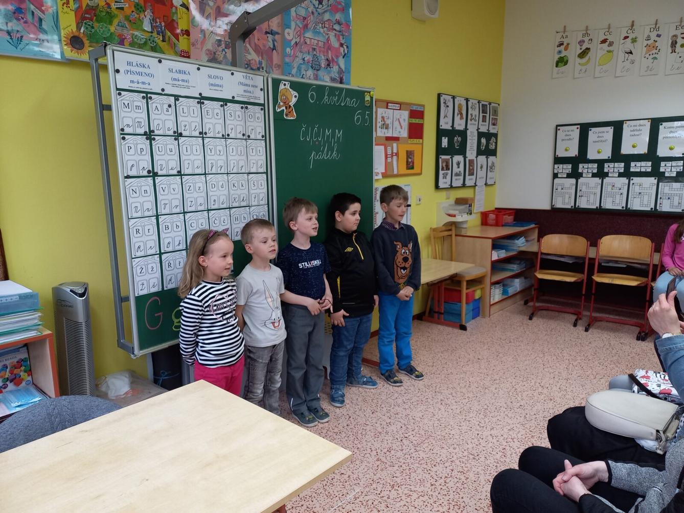 Odpoledne pro maminky v 1. a 5. třídě - 1