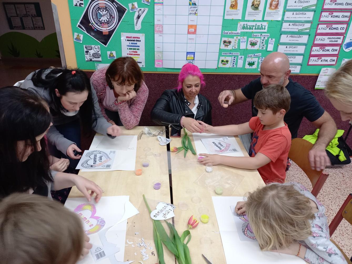 Odpoledne pro maminky v 1. a 5. třídě - 14