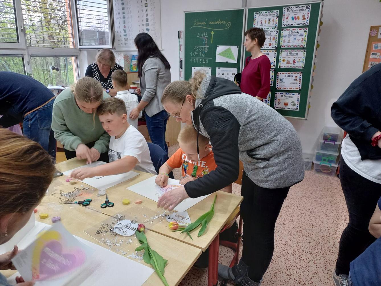 Odpoledne pro maminky v 1. a 5. třídě - 18
