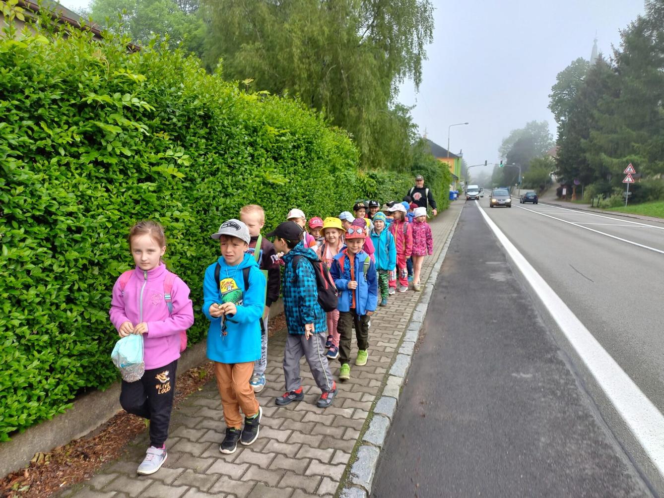 Prvňáčci na výletě v Letohradě - 1