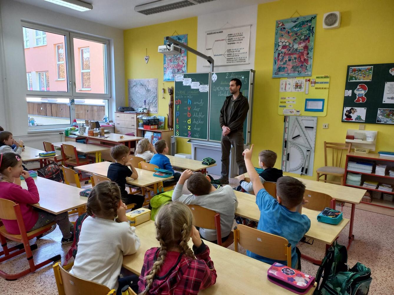 Beseda o myslivosti ve 2. třídě - 1