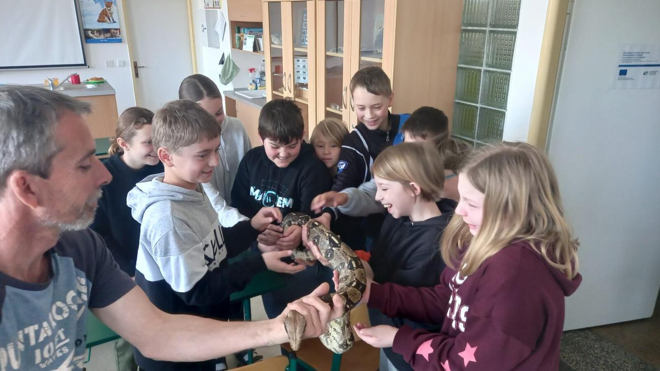Přednáška s ukázkami exotických zvířat - 6