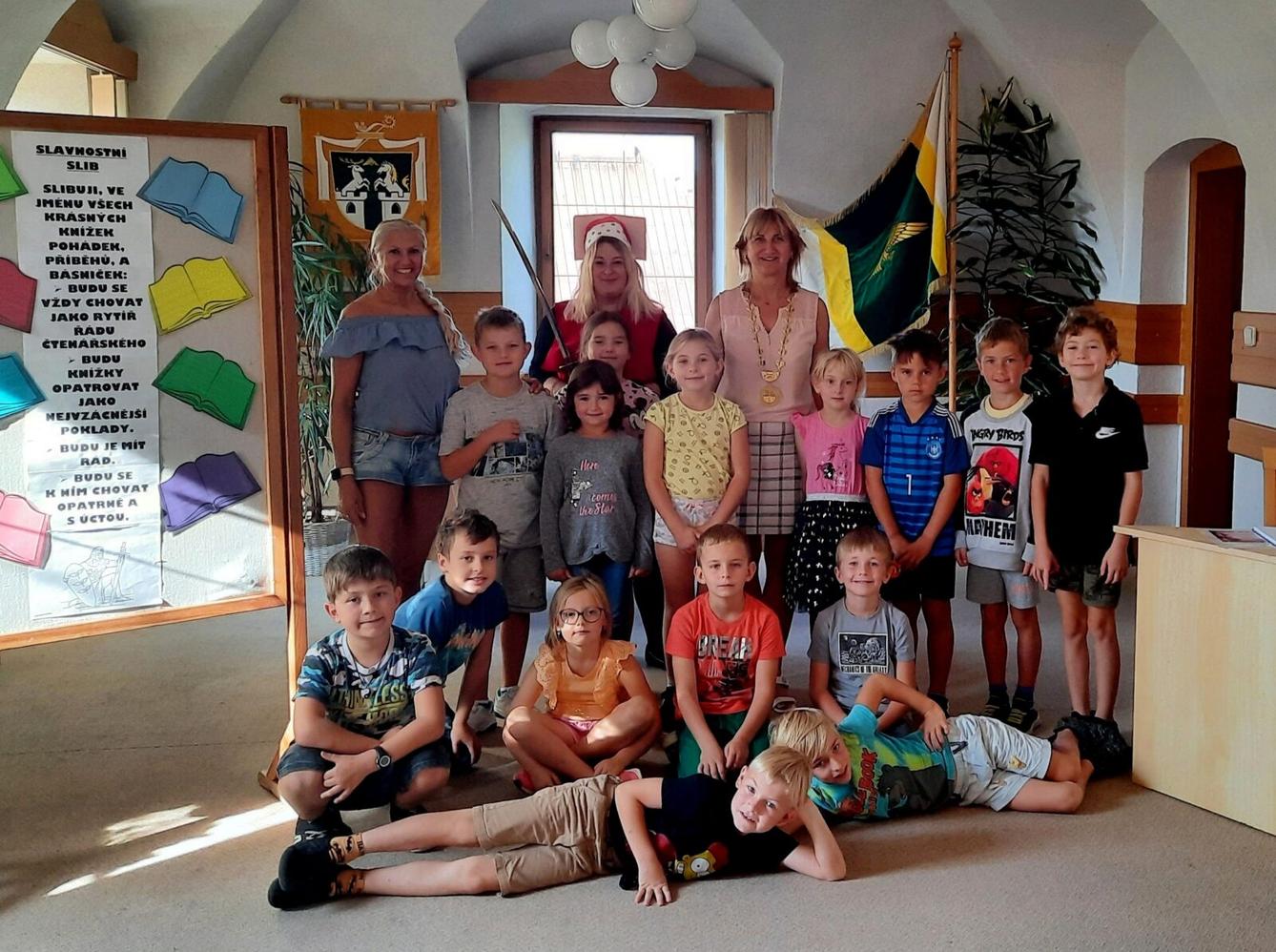 18. 9. Pasování na čtenáře, 2.B - 9