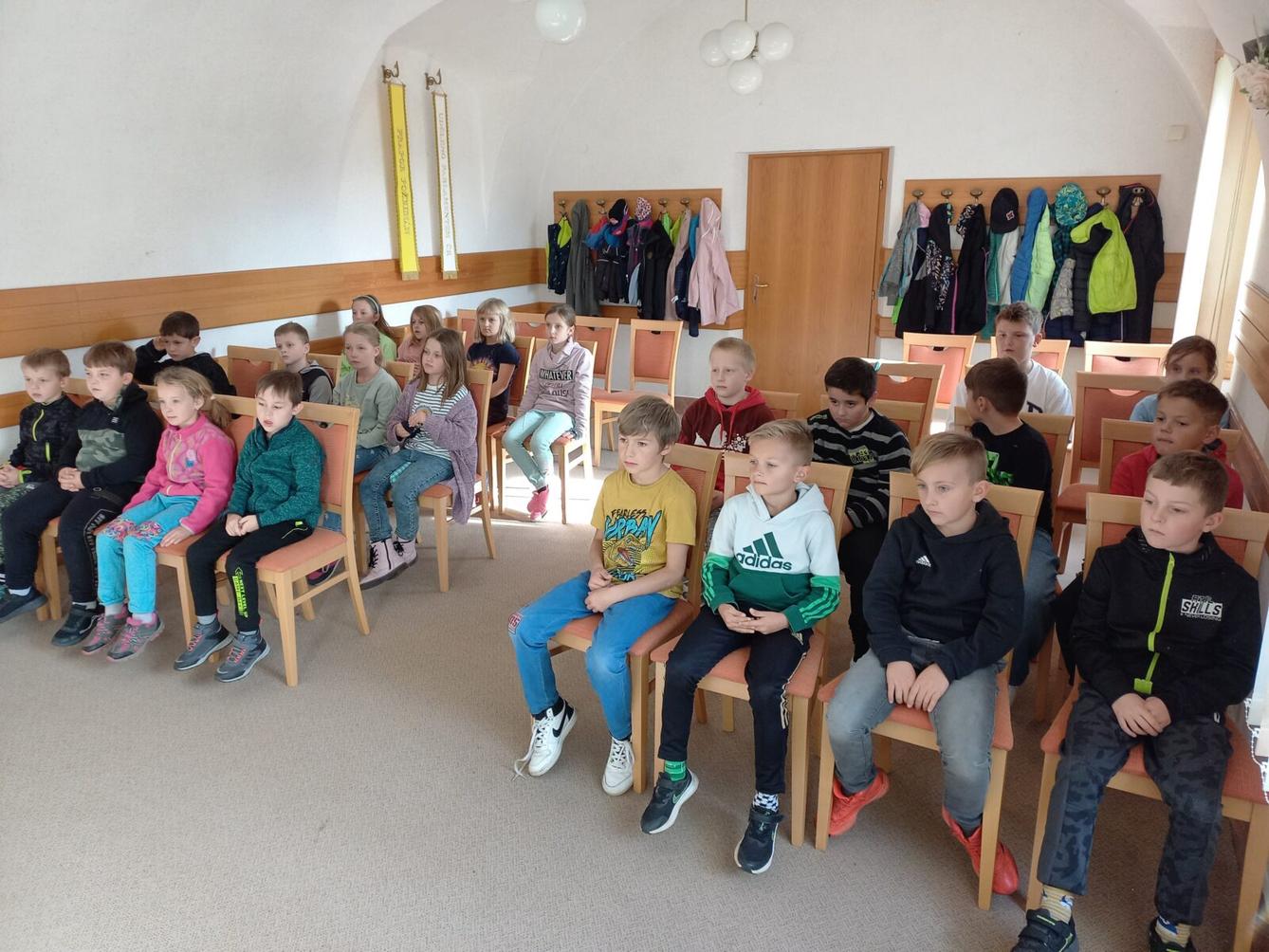 Návštěva obecního úřadu - 3. třída - 1