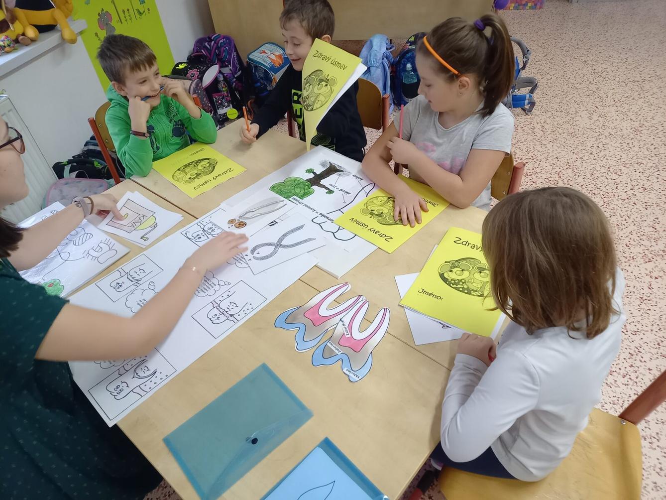 Projekt "Zdravý úsměv" - 1. třída, 2.A a 2.B - 6