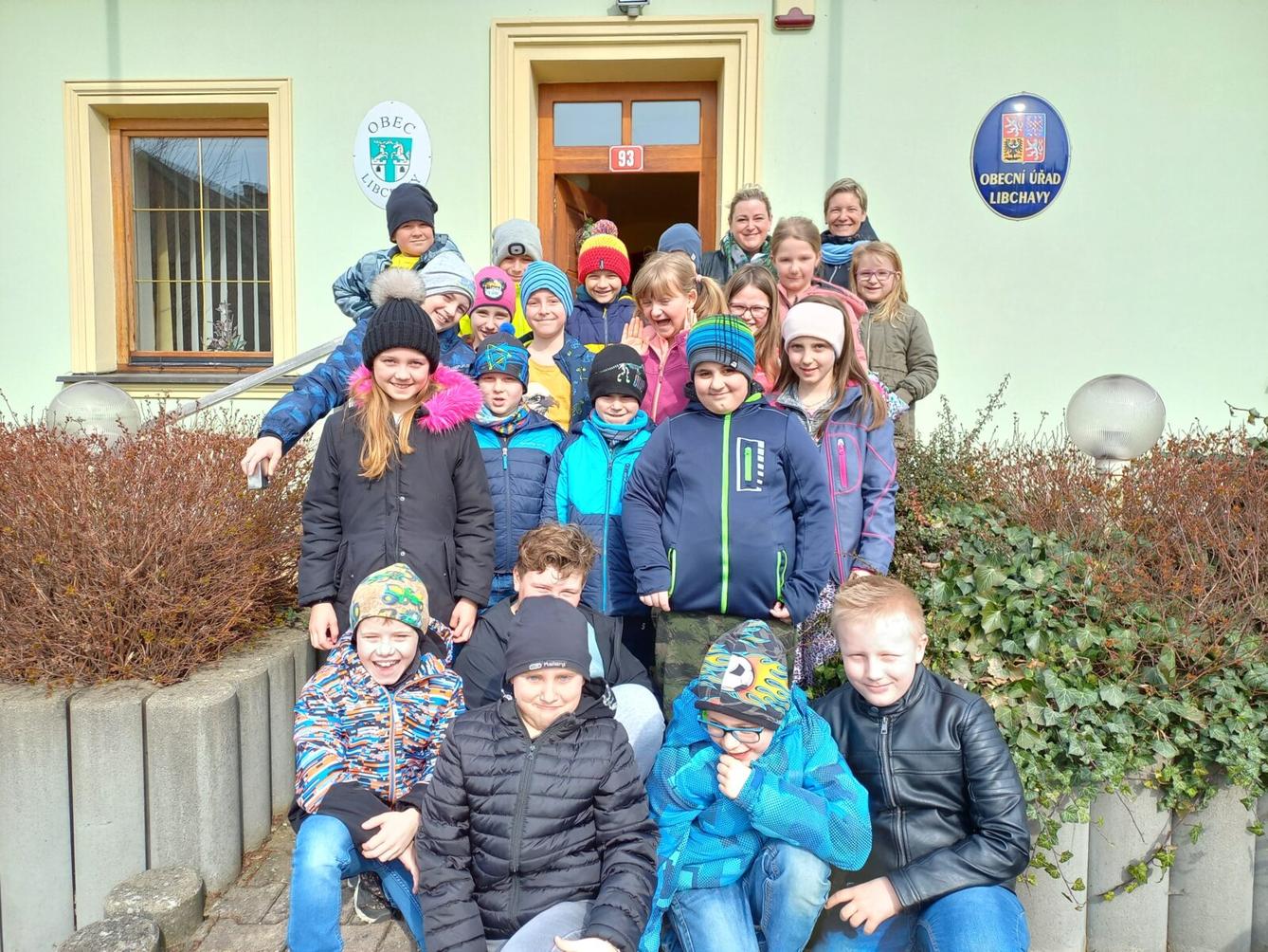 Třeťáčci v místní knihovně - 14