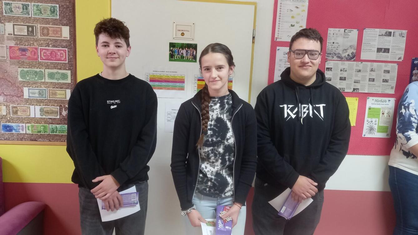 Školní kolo v Poznávání přírodnin II.st. - 2