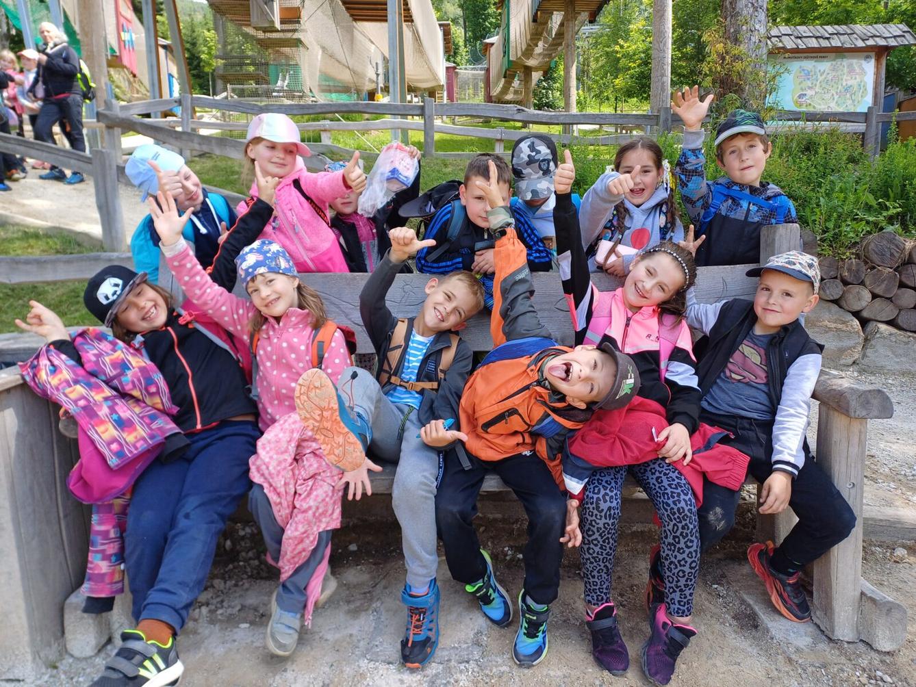 Školní výlet na Dolní Moravě - 1. třída, 2.A +2.B - 9