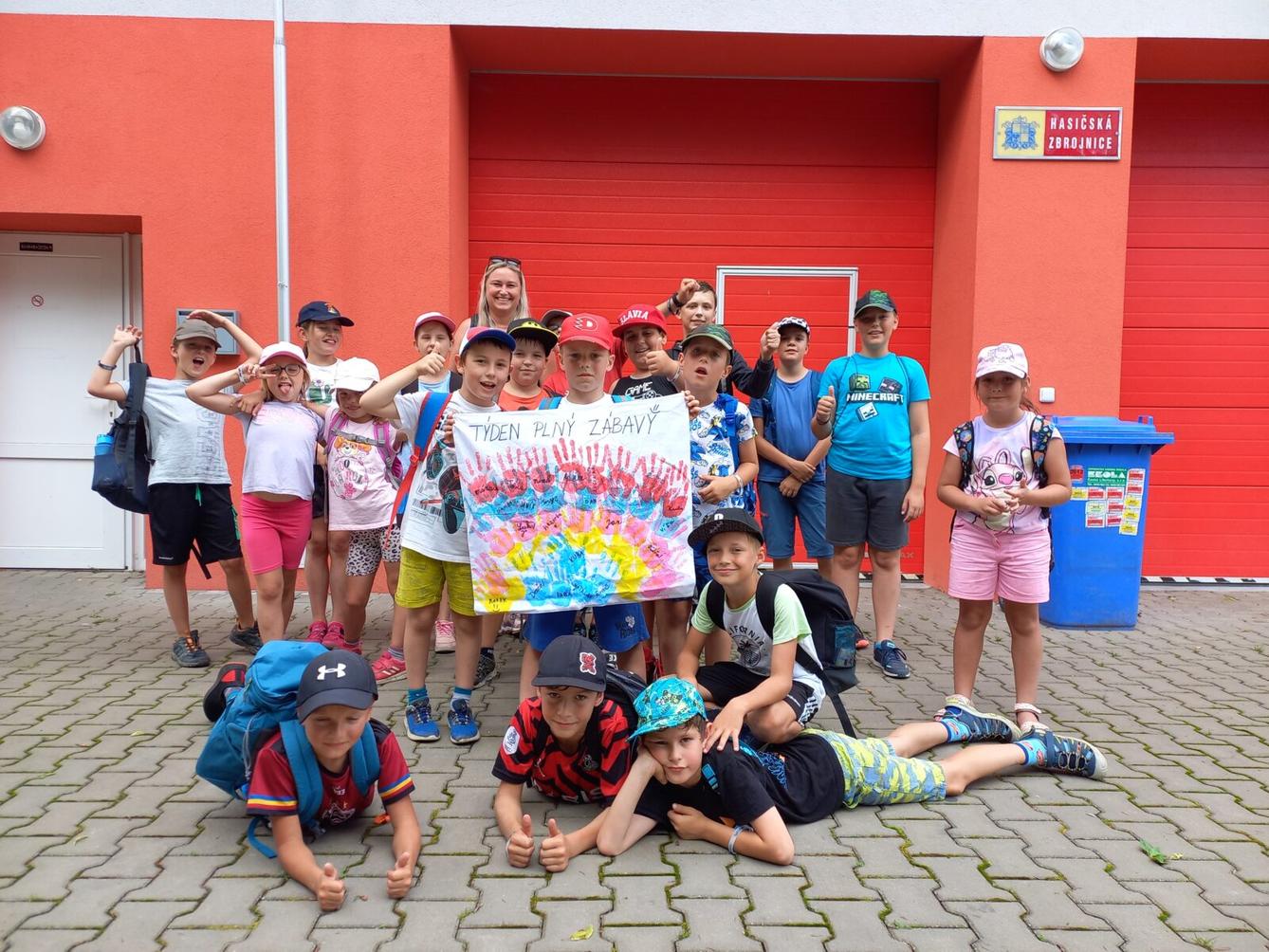 Příměstský tábor "Týden plný zábavy" - čtvrtek 11. 7. - 14