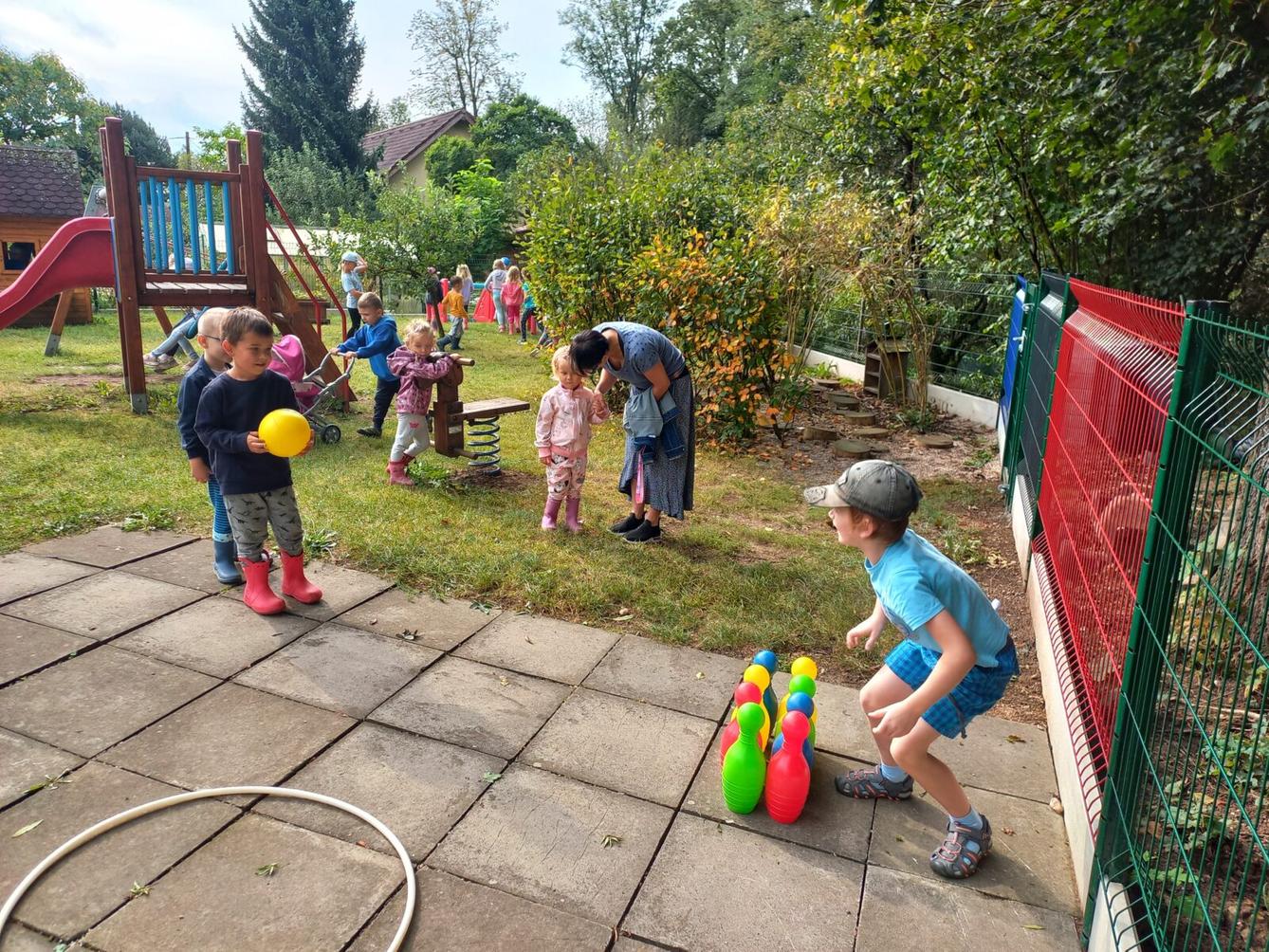 Prvňáčci na návštěvě v MŠ Kamarád - 11