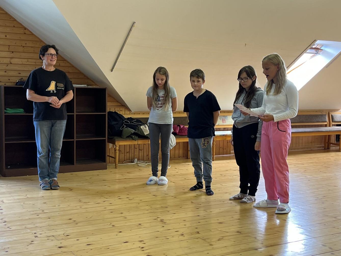 Adaptační pobyt šesťáků- den první - 6