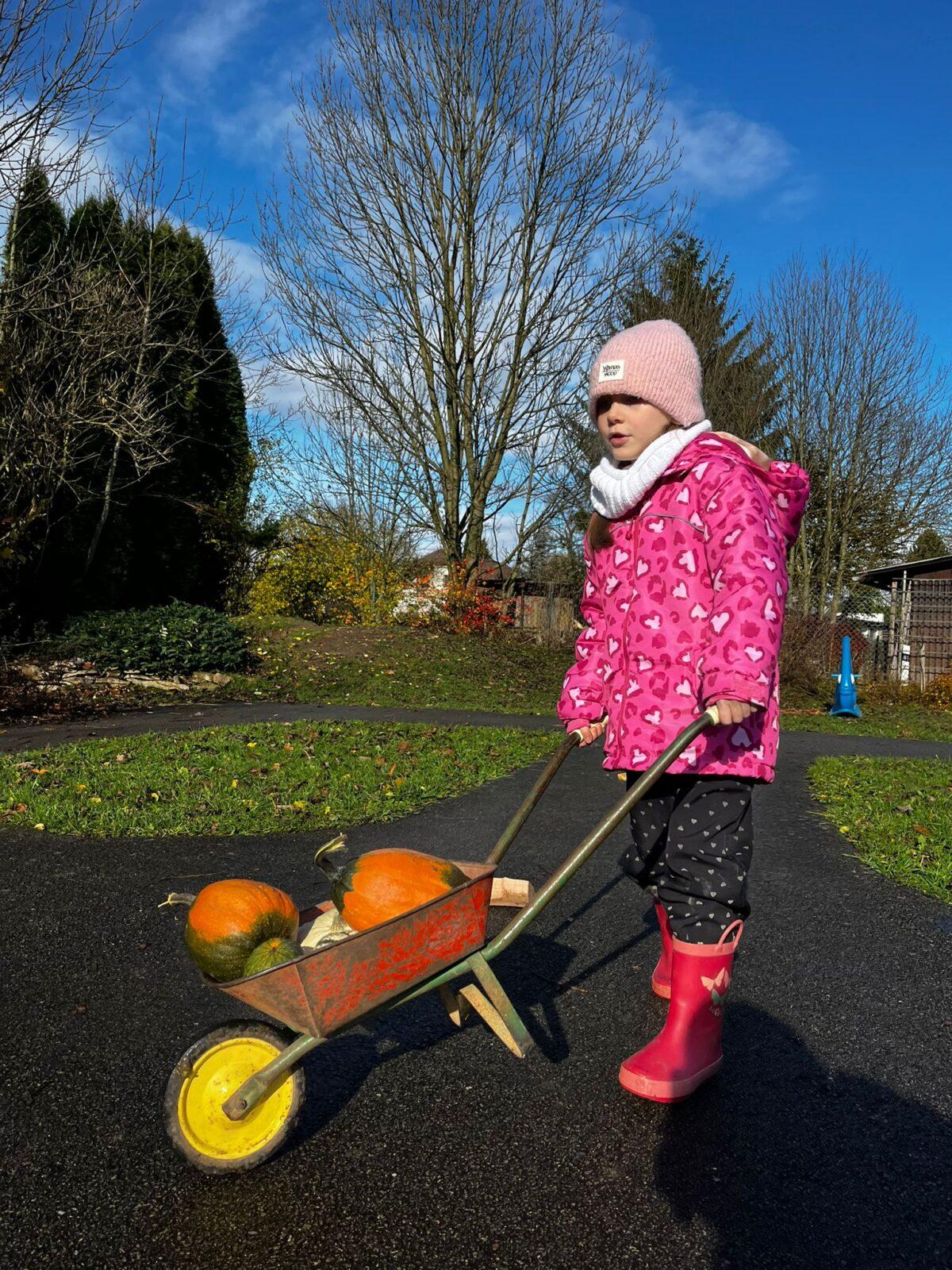 podzimní hry na zahradě - 11