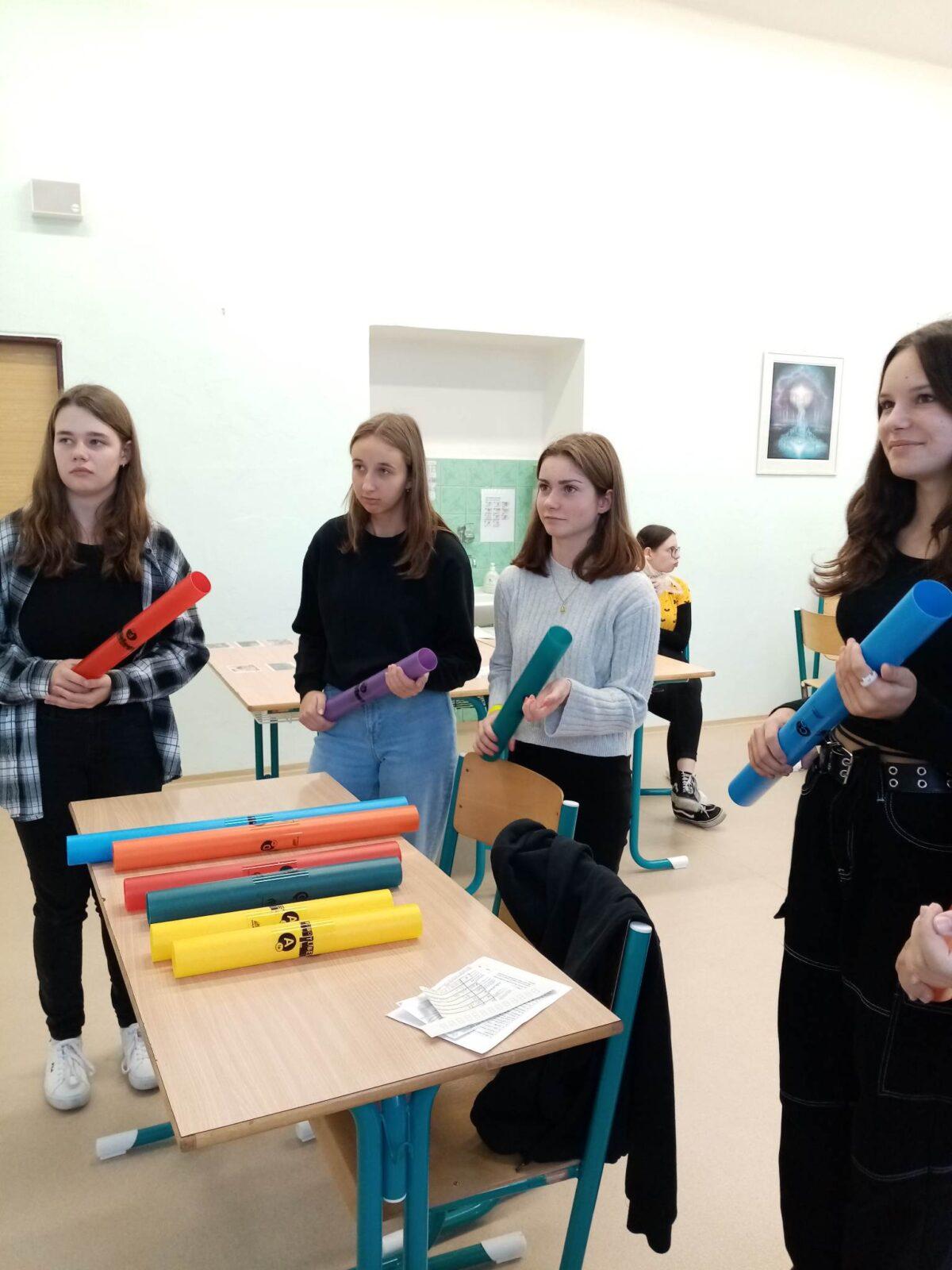 Účast deváťaček na ZDRAVOhrátkách - 1