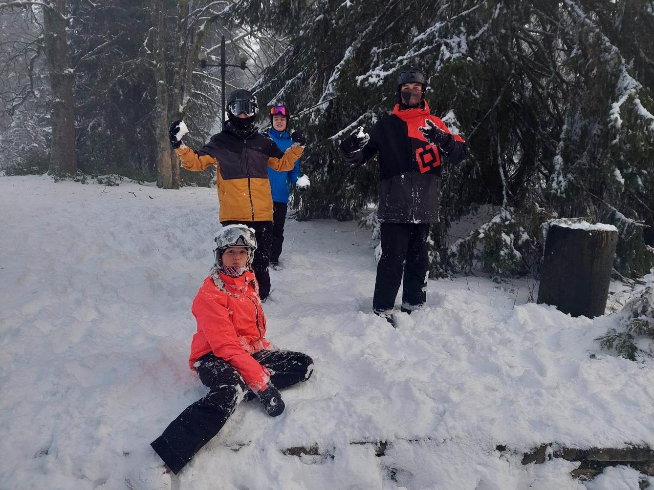 Lyžařský výcvik - 3. den - 1