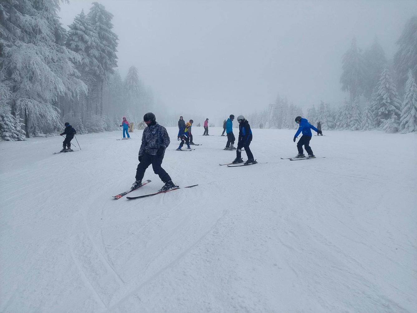 Lyžařský výcvik 2. den - 6