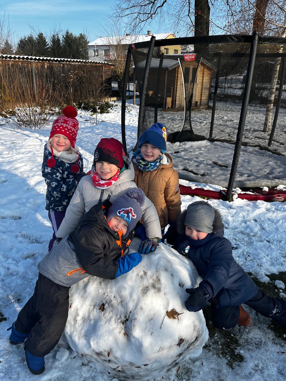 první sníh ve školce - 3