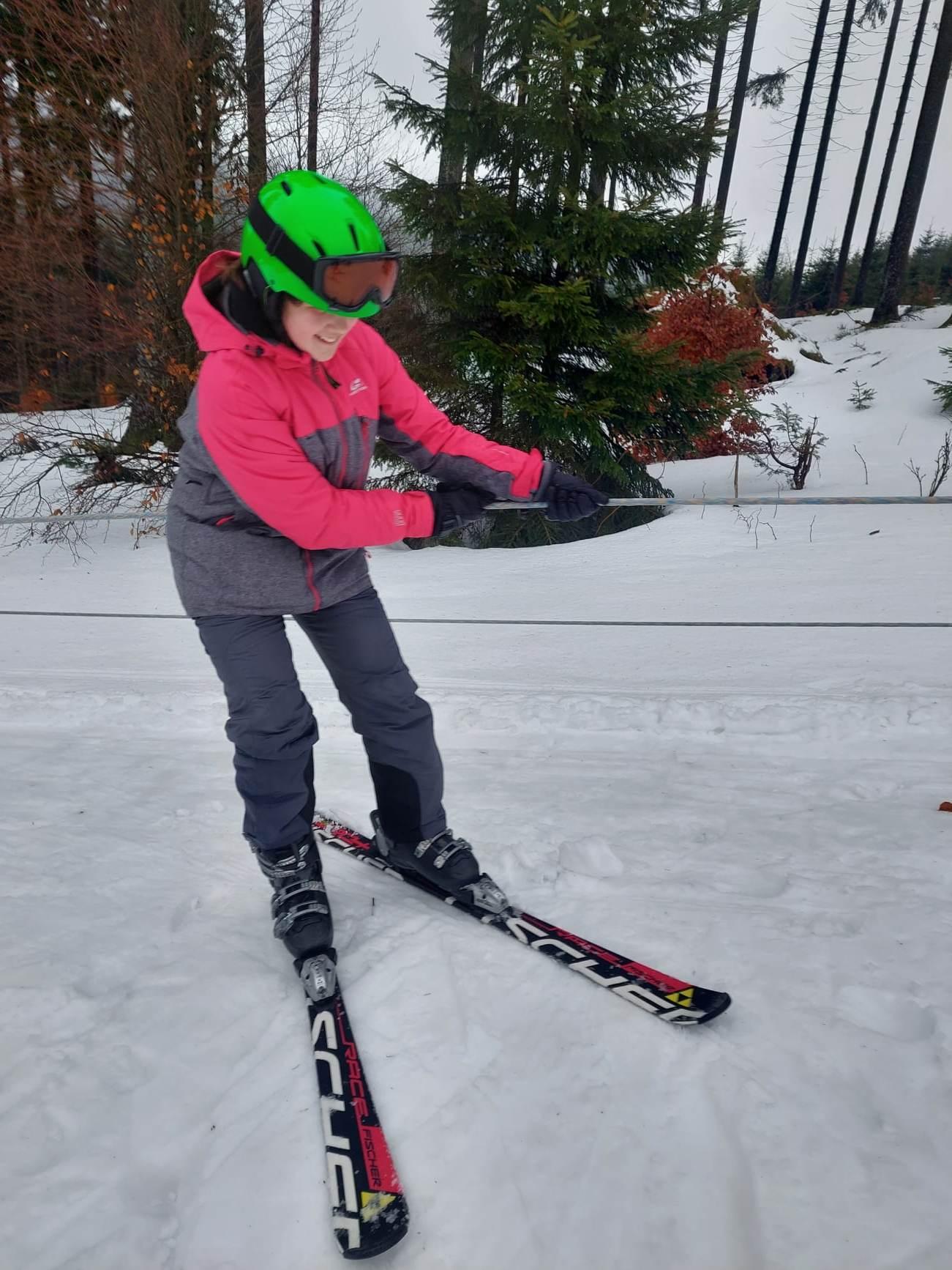 Lyžařský výcvik - 1. den - 8