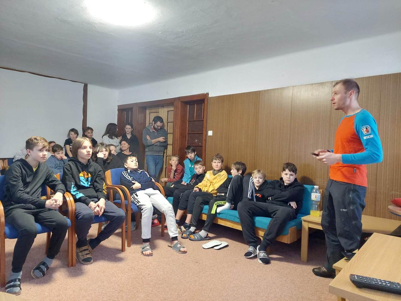 Lyžařský výcvik - 1. den - 9