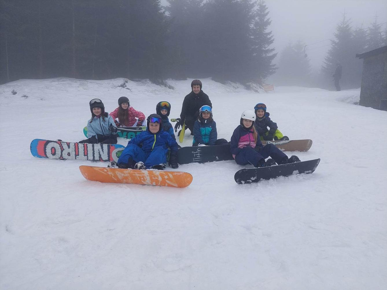 Lyžařský kurz 2. den - 2