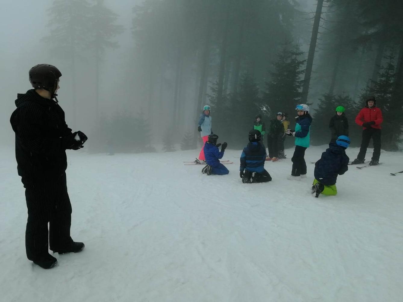 Lyžařský kurz 2. den - 3