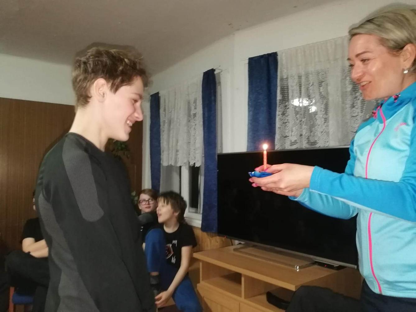 Lyžařský výcvik - 1. den - 11