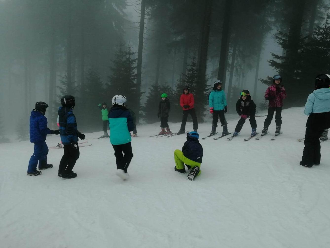 Lyžařský kurz 2. den - 7