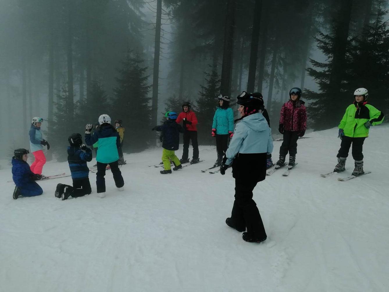 Lyžařský kurz 2. den - 8