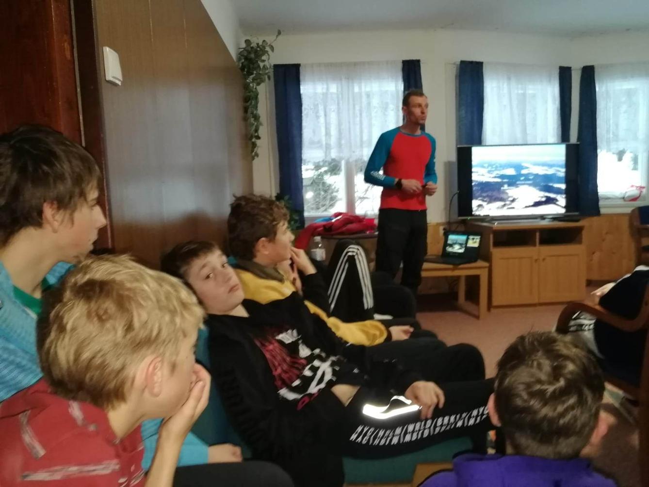 Lyžařský výcvik - 1. den - 21